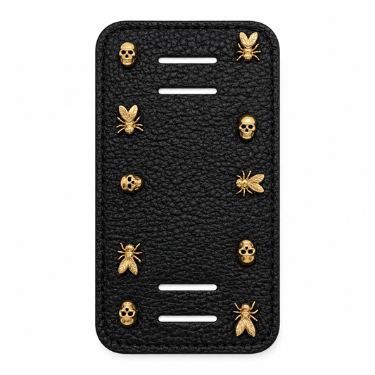 CORREA RELOJ MOSKAS/CRANEO DORADO L