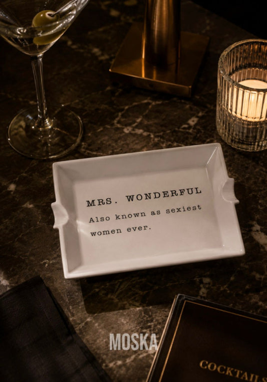 CENICERO MRS. WONDERFUL