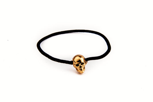 PULSERA FUN SKULL DORADA BABY