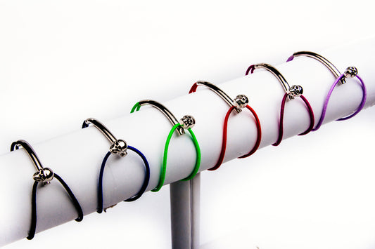 PULSERA FUN SKULL PLATEADA ADULTO